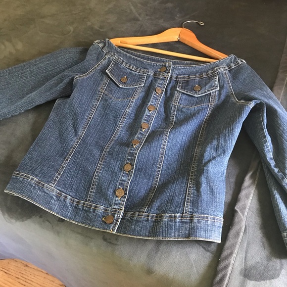 Soft Surroundings Jackets & Blazers - Soft Surroundings Denim Jean Jacket in Medium